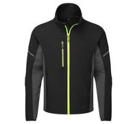 Portwest EV475 EV4 Stretch Work Jacket Durable Slim Fit Ventilation Coat - Black