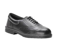 Portwest Executive Brogue Safety Shoes Black Size 7