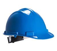 Portwest Expertbase Wheel Ratchet Safety Helmet Royal Blue