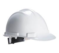 Portwest Expertbase Wheel Ratchet Safety Helmet White