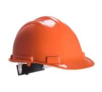 Portwest Expertbase Wheel Safety Helmet, Color:Orange, Size:One Size, PS57ORR