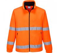 Portwest F250 Hi-Vis Essential Fleece Orange Size: L Colour: Orange, C L