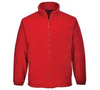 Portwest F400 Comfort Argyll Heavy Fleece Red, X-Large