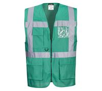 Portwest F476 Iona Executive Vest Two Lower Patch Pockets Machine Washable
