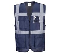 Portwest F476 Iona Executive Vest Two Lower Patch Pockets Machine Washable