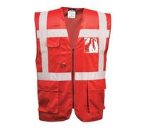 Portwest F476 Iona Executive Vest Two Lower Patch Pockets Machine Washable