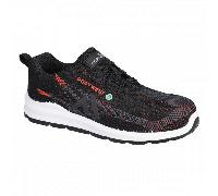 Portwest Eco Fly Composite Trainer S1Ps Sr Fo Black/red