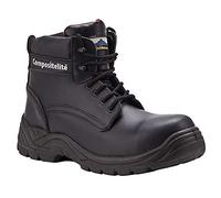 Portwest FC11BKR42 Compositelite Thor Boot, S3, Regular, Size: 42, Black