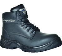 Portwest FC12 Composite Leather Winter Ankle Boot Slip Oil Metal Free