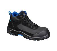 Portwest FC22 Composite Suede Mid Boot S3L Metal Free TPU Scuff Cap Heat Resistant 300°C Slip Resistant Dual Density Fuel Oil Safety Footwear