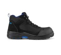 Portwest FC23 Composite Suede Trainer Non Metallic Breathable Black Blue