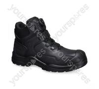 Portwest Fc38 Composite Leather Ankle Boot S3s Hro Sr Fo Sc 11 FC38BKR46 for Uni