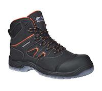 Portwest FC57BKR43 Compositelite All Weather Boot, S3 WR, Regular, Size: 43, Black
