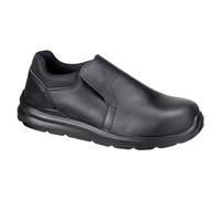 Portwest FC80 Composite Slip On Shoe Water Resistant Metal Free Black
