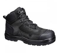 Portwest FD04 Apex Composite Mid Boot S3S HRO SR FO Black UK13 Colour: UK13 - EU48 - US14