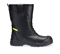 Portwest FD07 Steel Leather Winter Rigger Boot Faux Fur Lined | EN ISO 20345:2022 +A1:2024 S3L SC HRO CI SR, Heat Resistant Outsole 300C, Anti-Static, Scuff Cap
