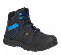 Portwest Compositelite Protector ESD Safety Boots Black / Blue Size 11