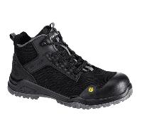 Portwest Bevel Composite Mid Boot S3S Esd Sr Fo Black/grey