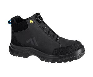 Portwest FE02 Ridge Composite Mid Boot S3S ESD SR FO Black/Blue UK5 Co UK5 - EU38 - US6