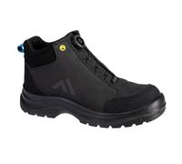 Portwest FE02 Ridge Composite Mid Boot S3S ESD SR FO Water Resistant- Black Blue
