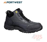 Portwest FE04 Girder Composite Mid Boot Cut Resistant Wire Lace