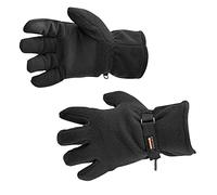 Portwest Fleece Glove Thinsulate Lined Black Colour: Black One Size
