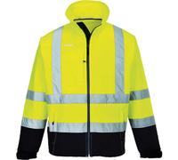 Portwest Hi-Vis Contrast Softshell (3L) Waterproof Breathable Durable S425