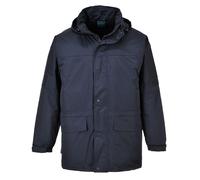 Portwest Fleece Lined Oban Winter Jacket Outdoor Waterproof Hooded Jacket - S523