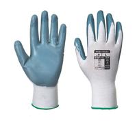 Portwest Flexo Grip Glove Grey/White Size: L Colour: Grey/White, Hand L