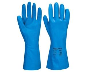 Portwest Food Approved Nitrile Gauntlet S Bl (Pack of 12)