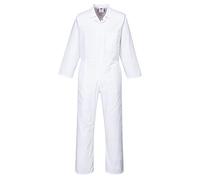 Portwest Food Coverall, Size: S, Colour: White, 2201WHRS