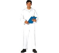 Portwest Food Coverall, Size: S, Colour: White, 2201WHRS