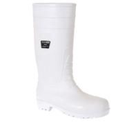 Portwest Safety Food Wellington S4, Size: 36, Colour: White, FW84WHR36