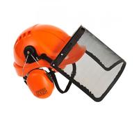 Portwest Forestry Combi Chainsaw Safety Kit Helmet Visor & Ear Defenders PW98ORR