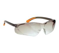 Portwest Fossa Safety Glasses Black Smoke