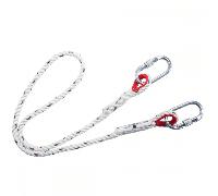 Portwest FP24 Single Rope 1.5m Restraint Lanyard White Colour: White, One Size