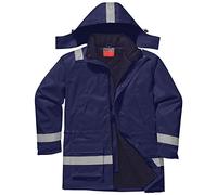 Portwest FR Anti-Static Winter Jacket, Size: L, Colour: Navy, FR59NARL
