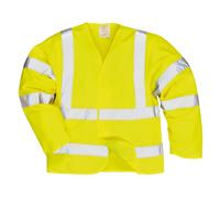 Portwest FR Hi-Vis Antistatic Jacket Yellow Size: 2XL-3XL Colour: Yell 2XL-3XL