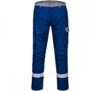 Portwest FR06 Bizflame Industry Two Tone Trousers Royal Blue Waist: 41 41" 31"