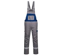 Portwest FR07 Bizflame Industry Two Tone FR Bib and Brace Multi Protection