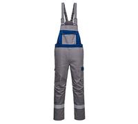 Portwest FR07 Bizflame Industry Two Tone FR Bib and Brace Multi Protection