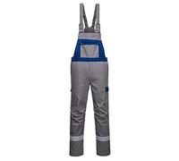 Portwest FR07 Bizflame Industry Two Tone FR Bib and Brace Multi Protection