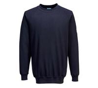 Portwest FR12NARL FR Anti-Static Long Sleeve Sweatshirt, Large, Navy