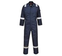 Portwest FR22NARS Insect Repellent Flame Resistant Coverall, Regular, Size: Small, Navy