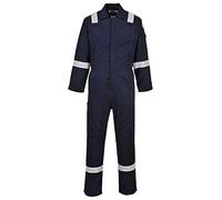 Portwest FR28 Bizflame Work FR Coverall Rule Pocket Two-Way Zip Radio Loops