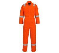 Portwest FR28 Bizflame Work FR Coverall Rule Pocket Two-Way Zip Radio Loops
