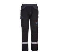 Portwest FR402 WX3 FR Modaflame Service Trousers Flexible Cargo Pants - Black