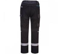 Portwest FR402 WX3 FR Service Trousers Black Waist: 40" Inside Le 40" 31"