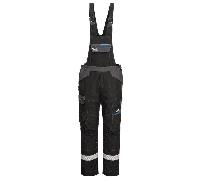 Portwest FR405 WX3 FR Bib and Brace Black Waist: M Inside Leg: 31" M 31"