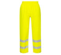 Portwest FR43 Sealtex Flame Hi-Vis FR Trousers Waterproof with Welded Seams | Yellow, 3X Large, EN ISO 20471 Class 1, EN 1149-5, EN 13034, Loose Fit, Fully Elasticated Waistband, Multi Pocket, Workwear